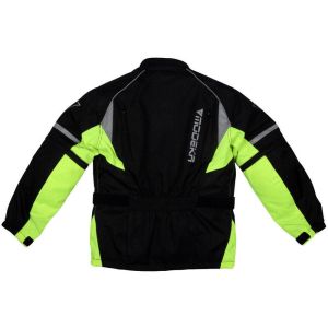 Modeka Tourex II veste de moto enfants (noir / jaune)
