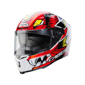 Caberg Avalon Giga casque de moto (blanc / rouge / jaune)