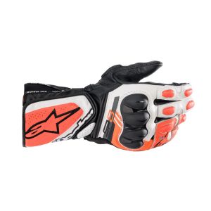Alpinestars SP-8 V3 gants de moto hommes (noir / blanc / fluorot)