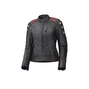 Veste de moto en cuir Held Laxy avec suremballage pour femme (noir)