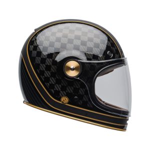 Bell Bullitt Carbon RSD Check-It casque de moto (noir / carbone / or)