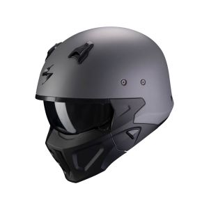 Casque moto Scorpion Covert-X Uni (gris)