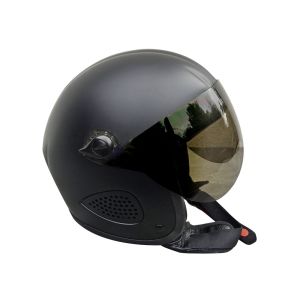 Bores Gensler Kult casque jet avec visière B-Ware (noir mat | XL)