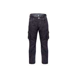 Bores Cargo Jeans moto hommes (noir)