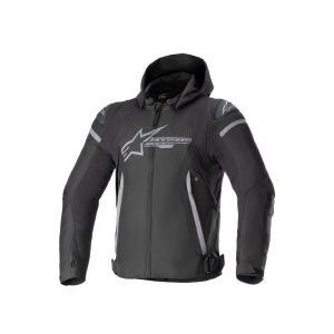 Alpinestars Zaca Waterproof veste de moto hommes (noir / gris)