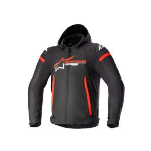 Alpinestars Zaca veste de moto étanche hommes (noir / rouge / blanc)