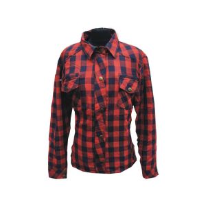 Chemise Bores Lumber Jack pour femme (avec tissu aramide | rouge)
