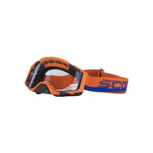 Scorpion E21 lunettes de moto (orange / bleu)