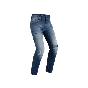 PMJ Stre20 Street Jeans pour moto (bleu)
