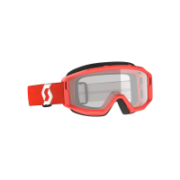 Scott Primal lunettes de moto (transparent | rouge)