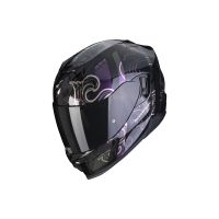 Scorpion Exo-520 Air Fasta casque moto (noir / violet / argent)