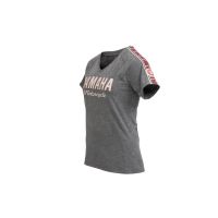 Yamaha Brazoria Faster Sons T-shirt femme (gris / rouge)