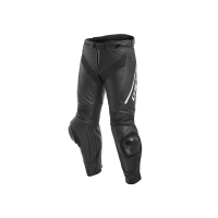 Pantalon bottes moto Dainese Delta 3 (court | noir / blanc)