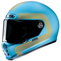 HJC V10 Integral Helm MC27(Blau/Gelb