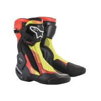 Alpinestars S-MX Plus v2 bottes de moto (noir / jaune / rouge)