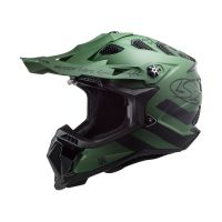LS2 MX700 Subverter Cargo Motocross Helmet (vert mat / noir)