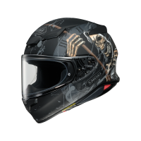 Shoei NXR2 Faust TC-5 casque moto (noir mat / marron)